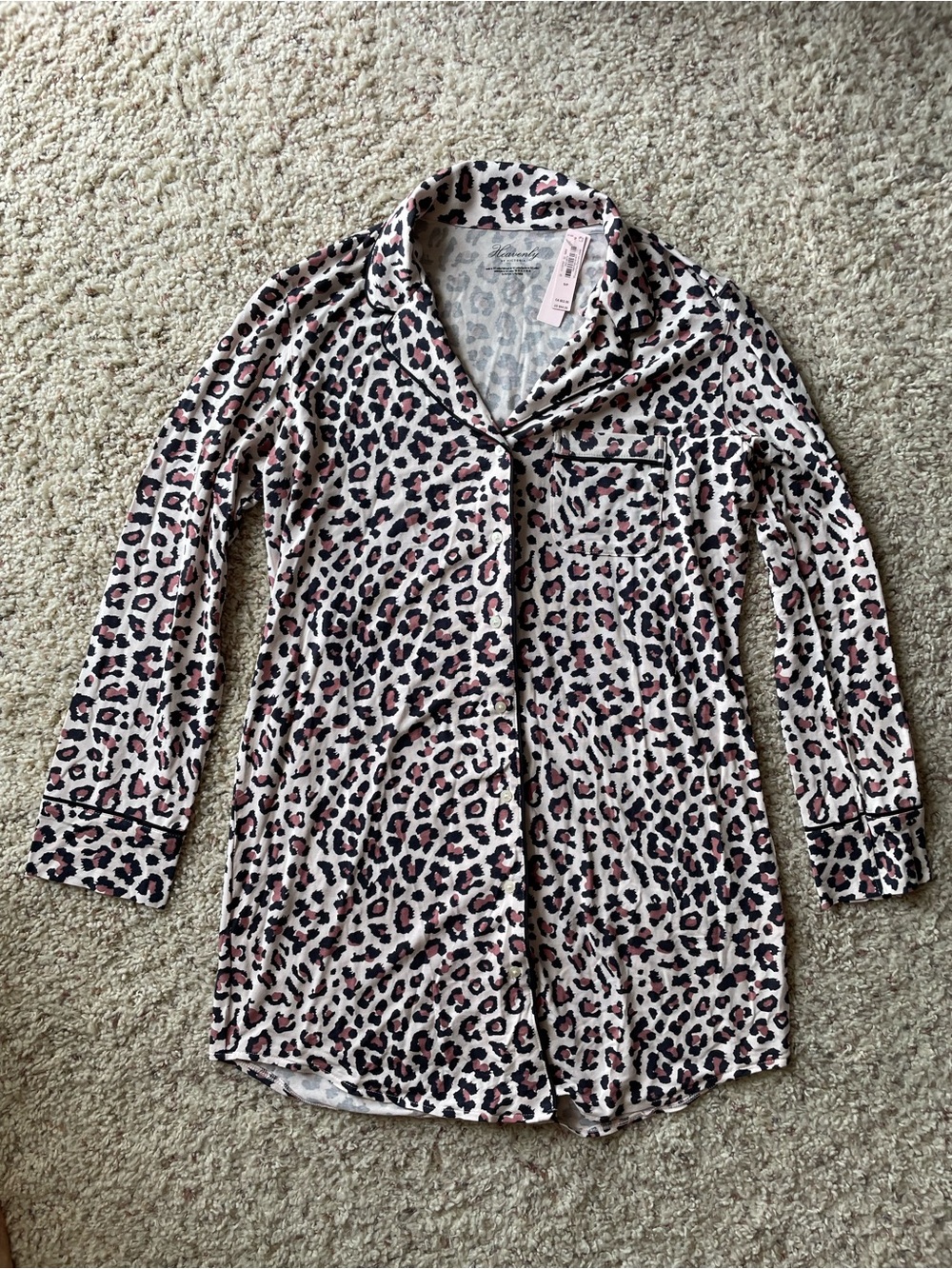 BNWT VICTORIA’S SECRET Heavenly Oversized PJ Top Size Small